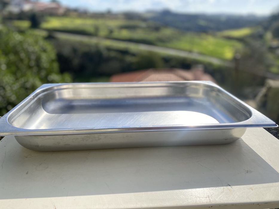 Tabuleiro Gastronômico em Aço Inox