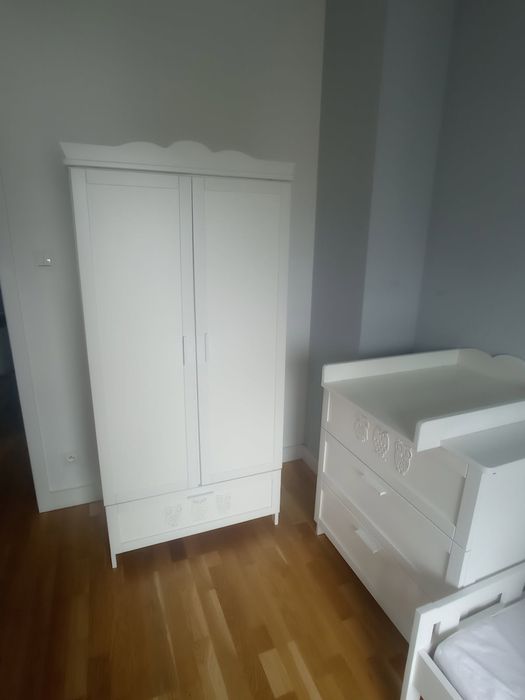 Szafa i komoda z przewijaniem klupś marsell