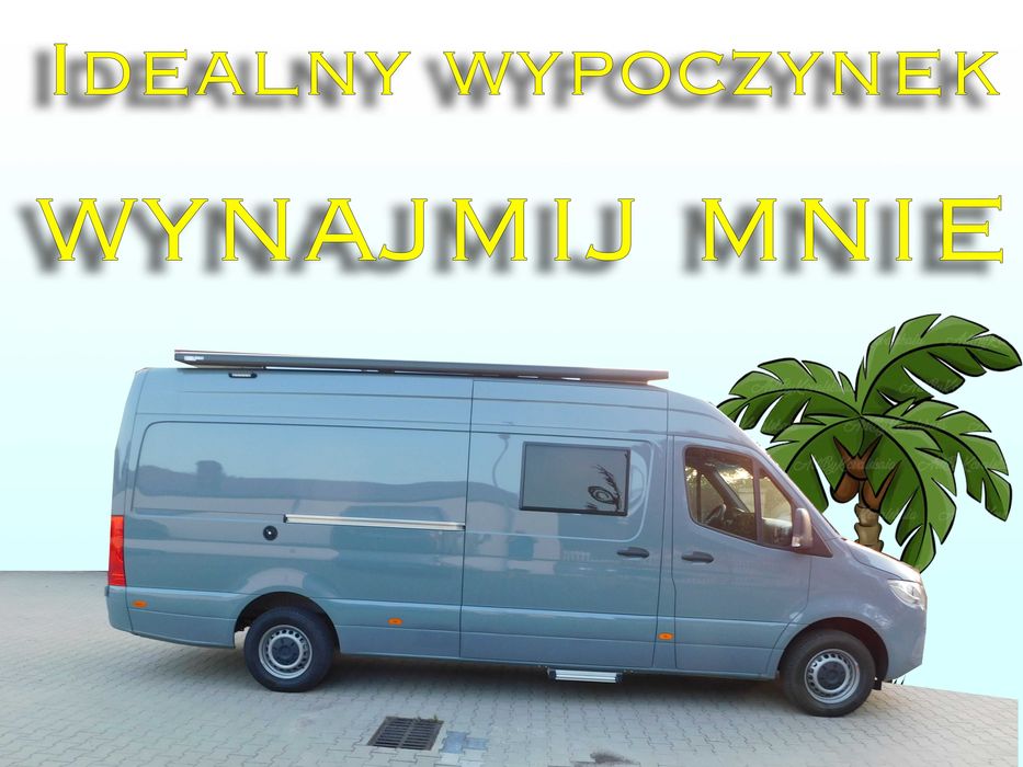 Wynajem Kamper 5 osobowy VIP 2xKlima 2024 rocznik FV23% Automat