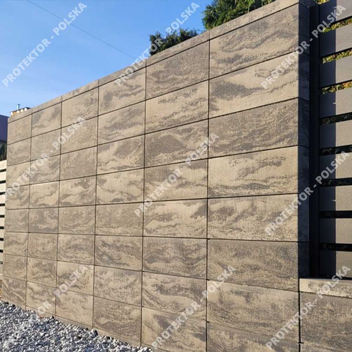 pustak ogrodzeniowy słupek brama płot podmurówka palisada mur ściana