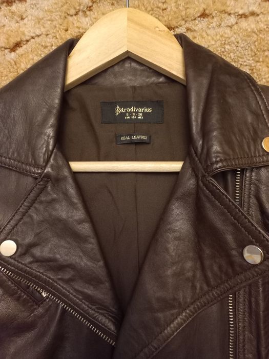 Шкіряна куртка  Stradivarius(s)