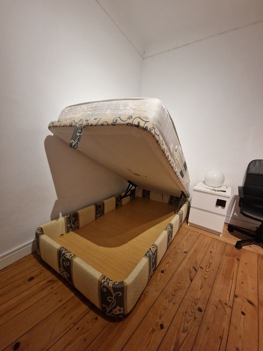 Cama sommier 100x190