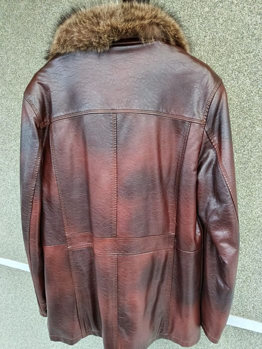 Дублянка куртка шкіряна