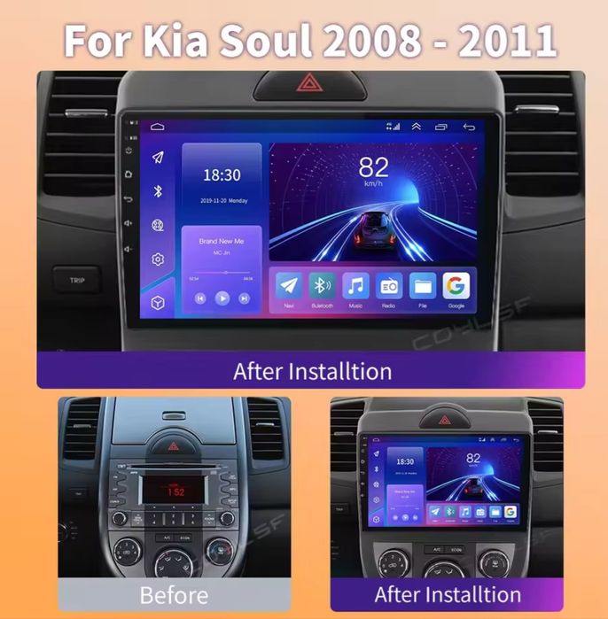 Radio Android para kia soul