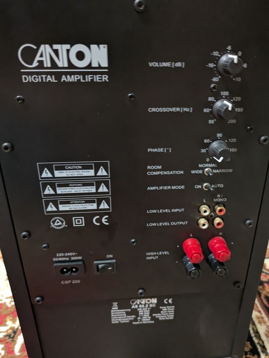 Сабвуфер Canton AS 85.2 SC