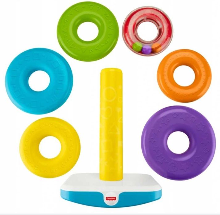 Fisher-Price Gigapiramidka z kółek