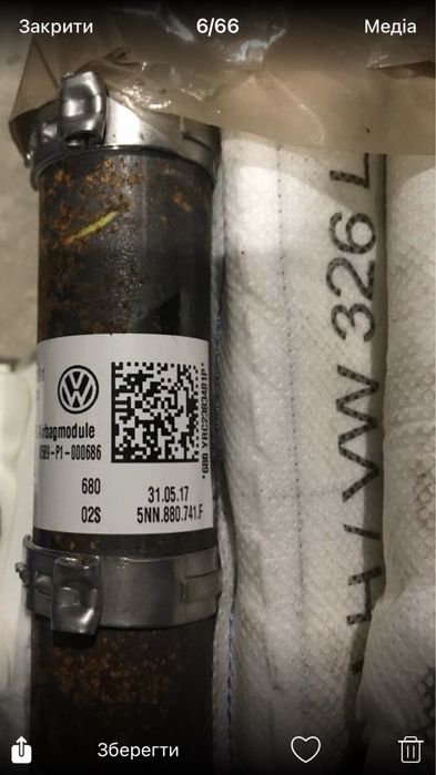 Подушки безпеки Шторка Ремінь Tiguan Allspace USA