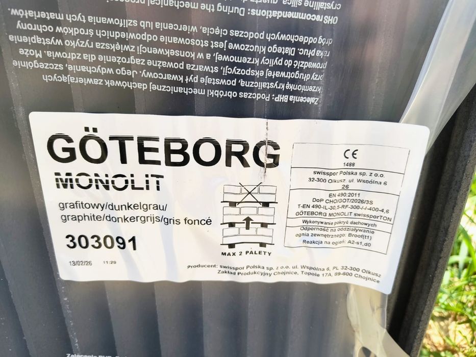 Dachówka cementowa Goteborg