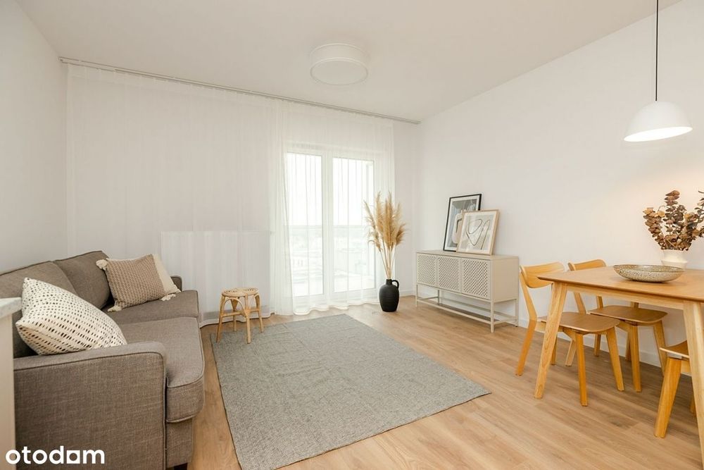 4 pok., 70m2, Balkon, Super układ, Wykończone-Galeria Mokotów-Bezpośr.