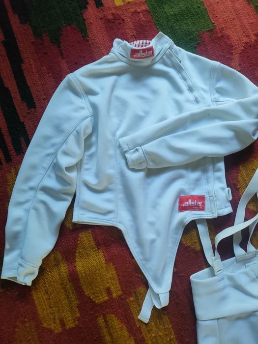 Szermierka strój do szermierki spodnie bluza szabla roz. 170 allstar