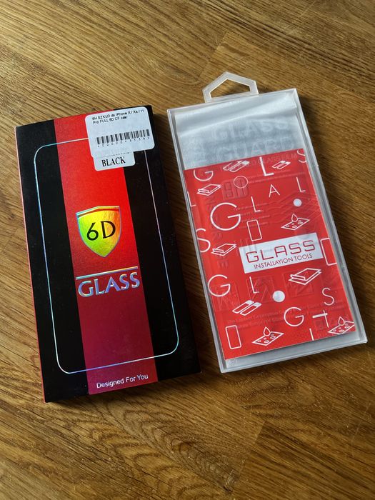 Szkło hartowane 9H 6D Glass do Apple iPhone X/Xs