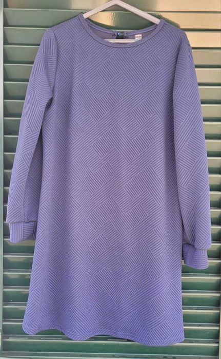 Vestido azul marinho