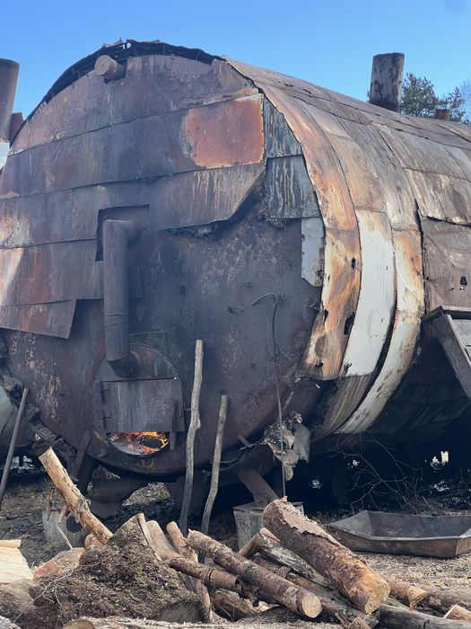 Бочка для випалювання вугілля від 40 000грн+ дві топки  нові