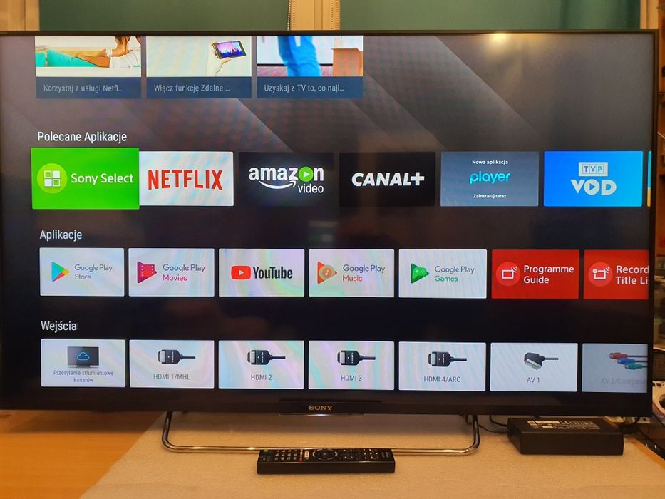 Telewizor Sony KDL-50W805C Smart TV Wifi