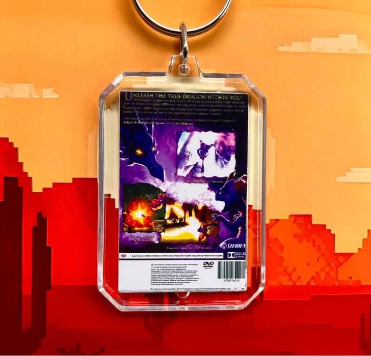 Brelok Spyro: A New Beginning - mini okładka gry PS2