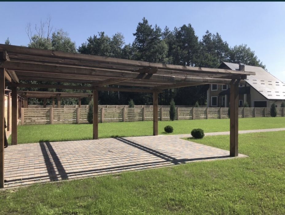 Аренда котеджу з виходом у ліс .