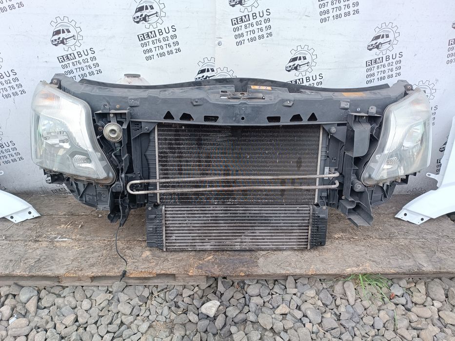 Морда біла MB Sprinter W906 2014-2018 restyle Спрінтер рестайл Капот