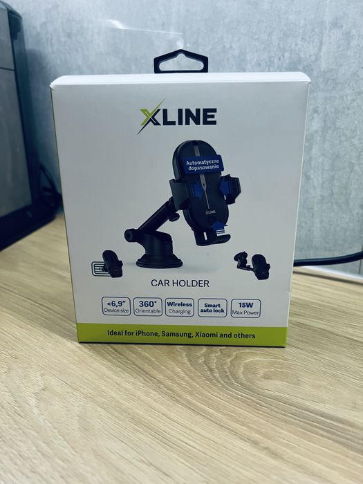 Uchwyt na telefon magnetyczny  X line CH501W czarny