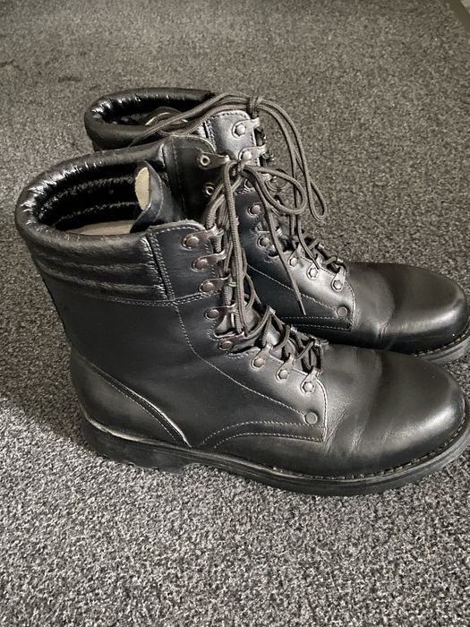 Trzewiki męskie skórzane