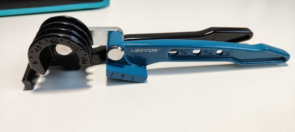 LIBRATON Giętarka do rur miedzianych 180°, 3 w 1 - Darmowa wysyłka!