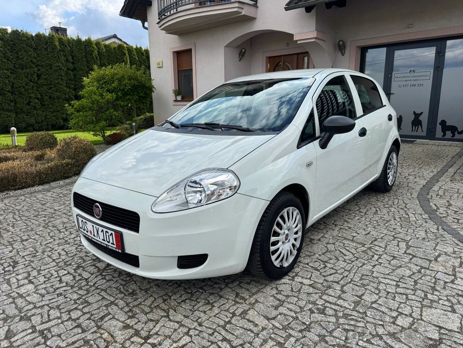 Fiat Punto Klimatyzacja FunkcjaCity Elektr.szyby+Lusterka Niski Przebieg Opłacony