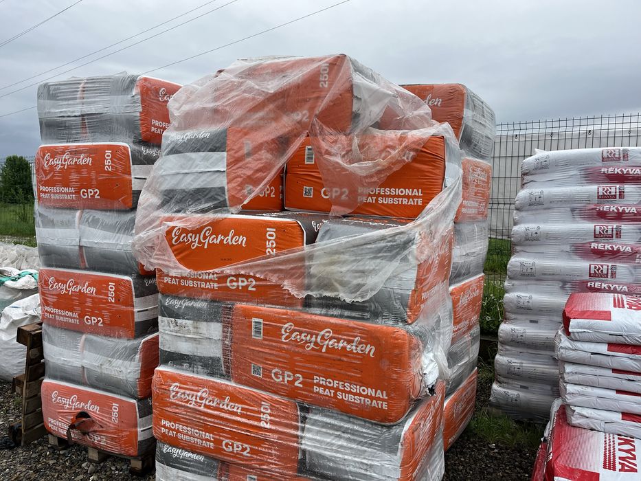 Торфяний субстрат Easy Garden GP 250 л / 45кг  Латвія