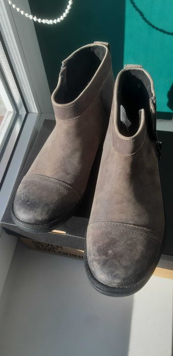 UGG botki buty nowe wodoodporne skóra szare wiosna/jesień unikatowe