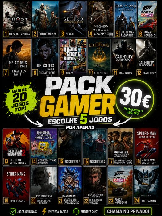 Jogos para pc ORIGINAIS!