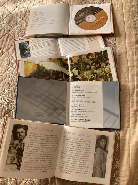 5 CD Óperas Clássica Mozart Verdi etc.
