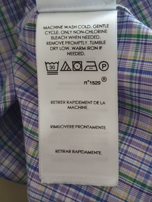 Koszula męska w kratkę