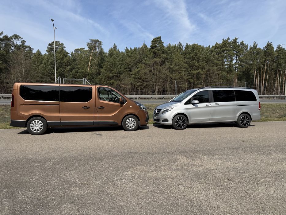 Auto na wynajem 7-osobowe i 9- osobowe.
