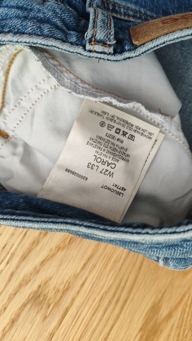 Spodnie jeans Lee damskie młodzieżowe dziewczęce W27 L33