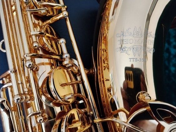 Saksofon tenorowy Thomann tts 350 piękny,super stan+futerał.