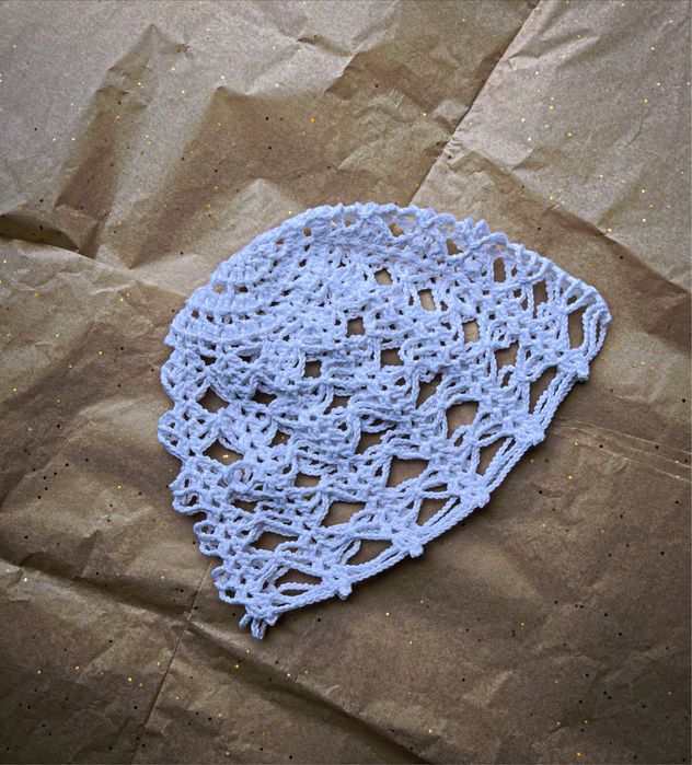 czapka crochet 56-58cm