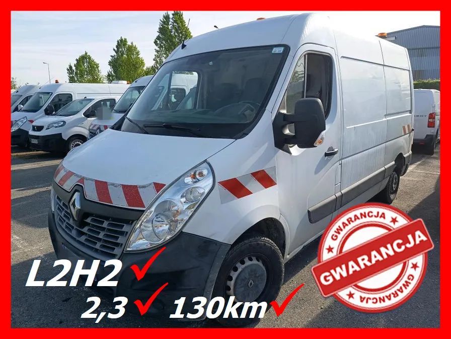 Renault Master  L2H2 2,3 130km  Średniak  Klima Tempomat Tylne Drzwi 270/