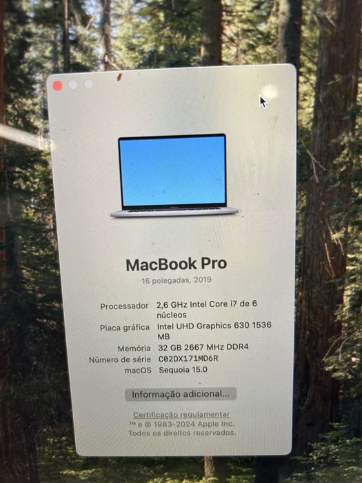 Macbook pro 16 2019
