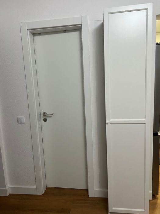 Armario branco com porta 2m/40/30, novo