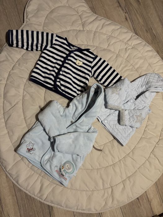 Zestaw Paka ubrań, niemowlęce/chłopięce 56,62,68,74