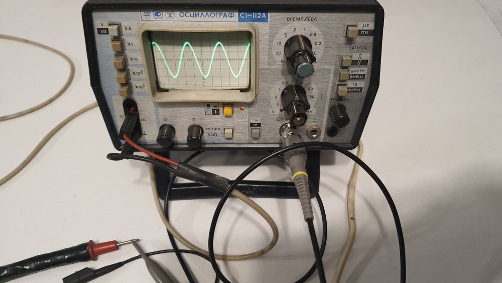 Oscyloskop oscylograf multimetr C1-112A