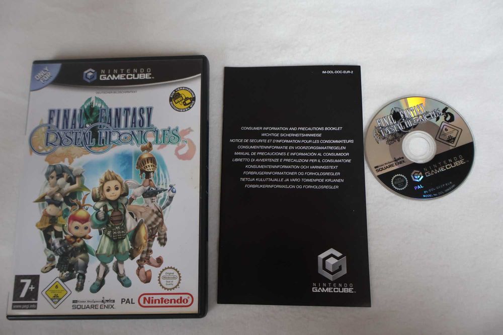 Gra Nintendo Gamecube NGC Final Fantasy Crystal Chronicles PAL ANG