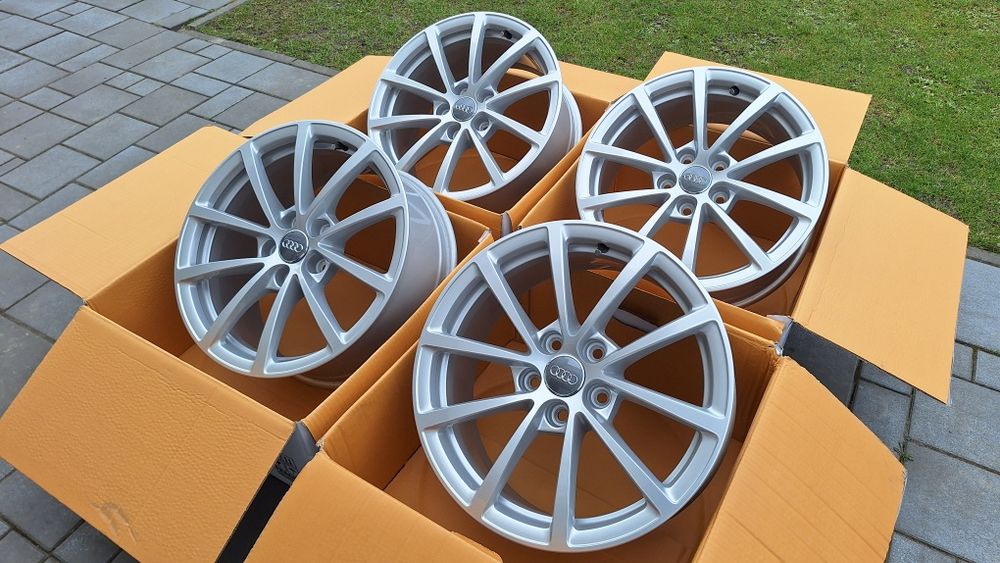 Nowe Alufelgi 5x112 R17 Audi A3 A4 A6 C7 C8 Vw Golf Caddy Passat Okazj
