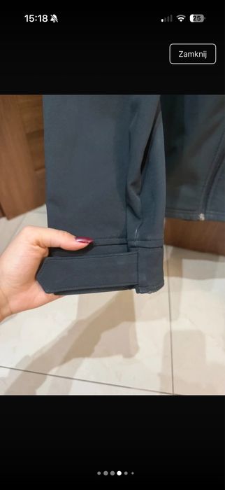 Czarna kurtka męska typu softshell Elevate Life Langley rozmiar XL