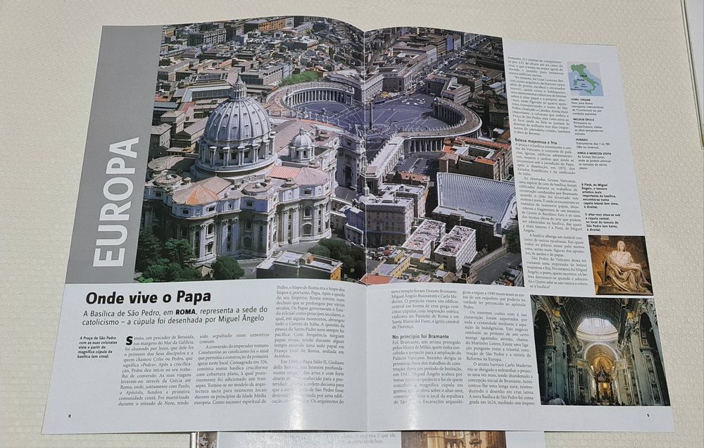 Livro: Monumentos da Fé.  Novo