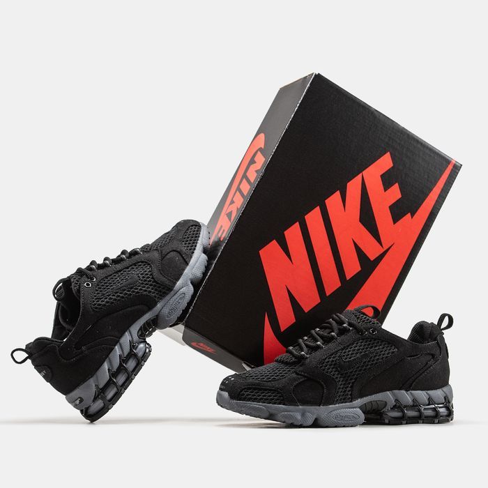 Кросівки Кроссовки Stussy x Nike Air Zoom Black Чорний