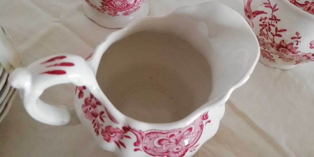 Serviço de café estilo inglês