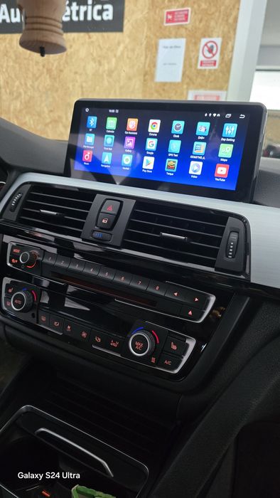 Tela Android 14 com GPS BMW F30 F31 F32F34F36(Artigo Novo)