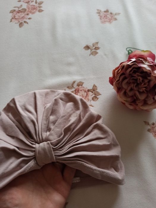 Czapka turban dla dziewczynki rozmiar 68/74 H&m