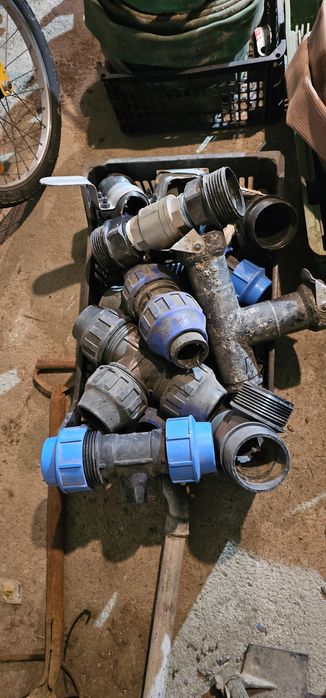 Material de rega, tubo preto 2"