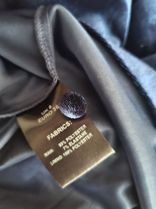 Sukienka welurowa Millie Mackintosh