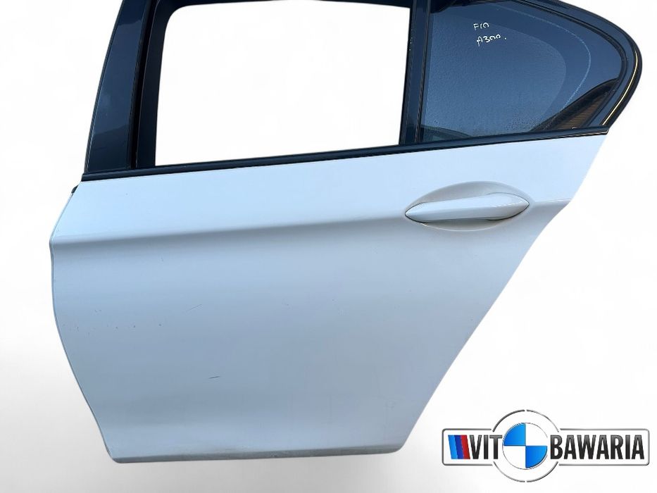Drzwi lewy tył BMW F10 Alpinweiss 300